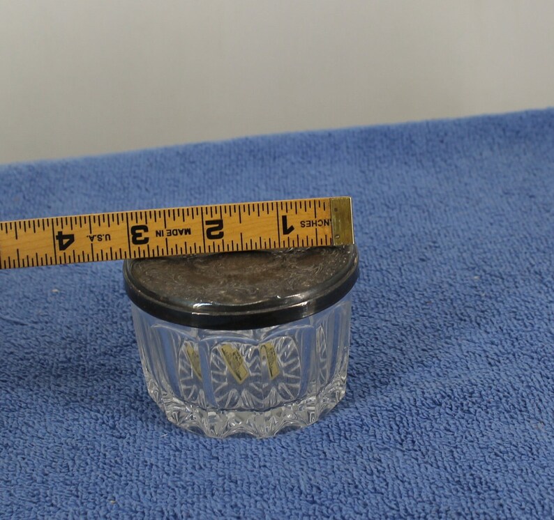 24 PBO Lead Crystal Trinket Box From Western Germany With Etsy