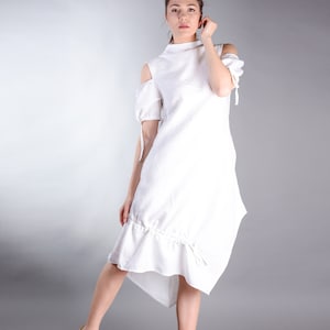 White Linen Dress, Linen Clothing, Summer Dress, Boho Dress, Plus Size Dress, Maxi Dress, Plus Size Linen, White Maxi Dress, Bohemian Dress