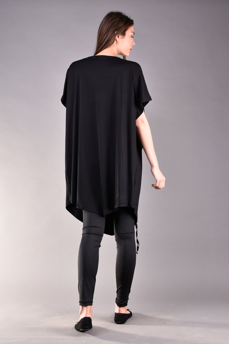 new look black tunic