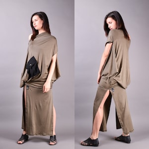 Loose Summer Dress, Summer Dresses for Women, Summer Maxi Dress, Women's Dresses, Long Maxi Dress, Maxi Dress, Green Sleeveless Dress