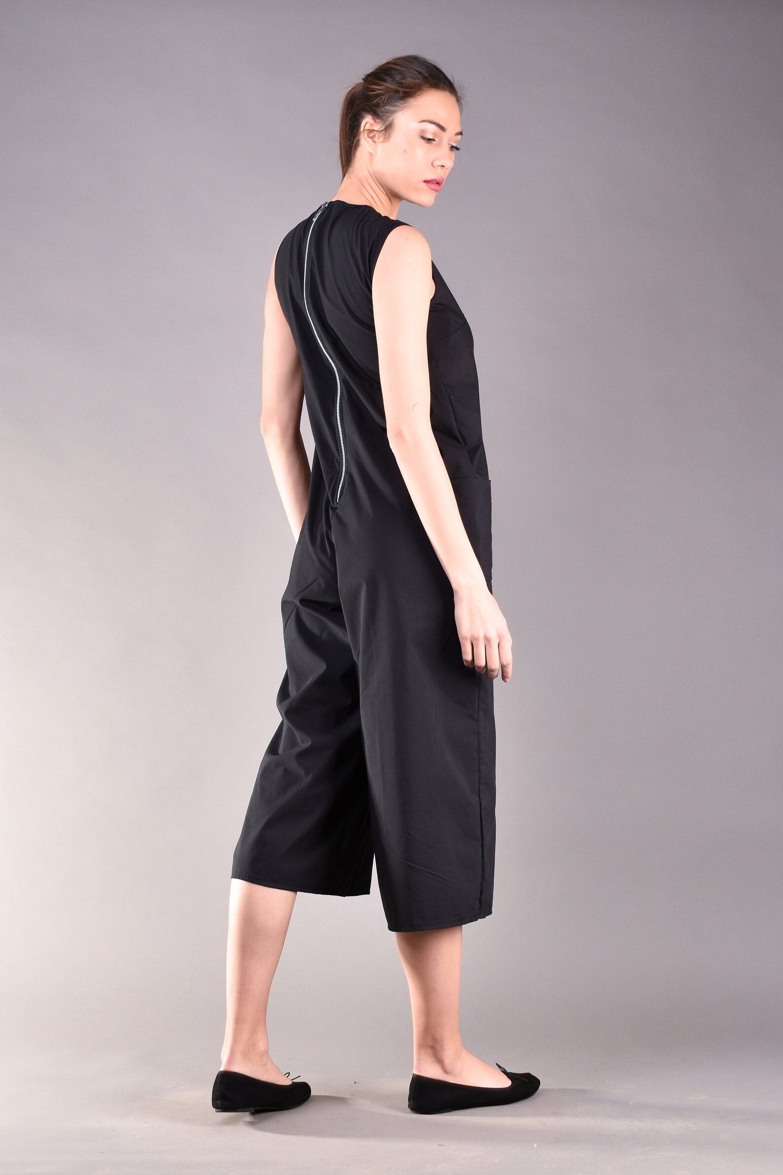 Black Jumpsuit-Bust 28