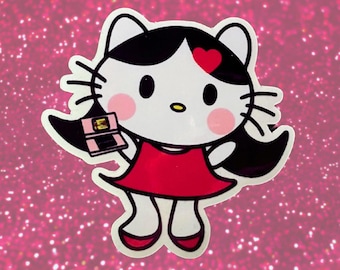 RHYTHM KITTY STICKER