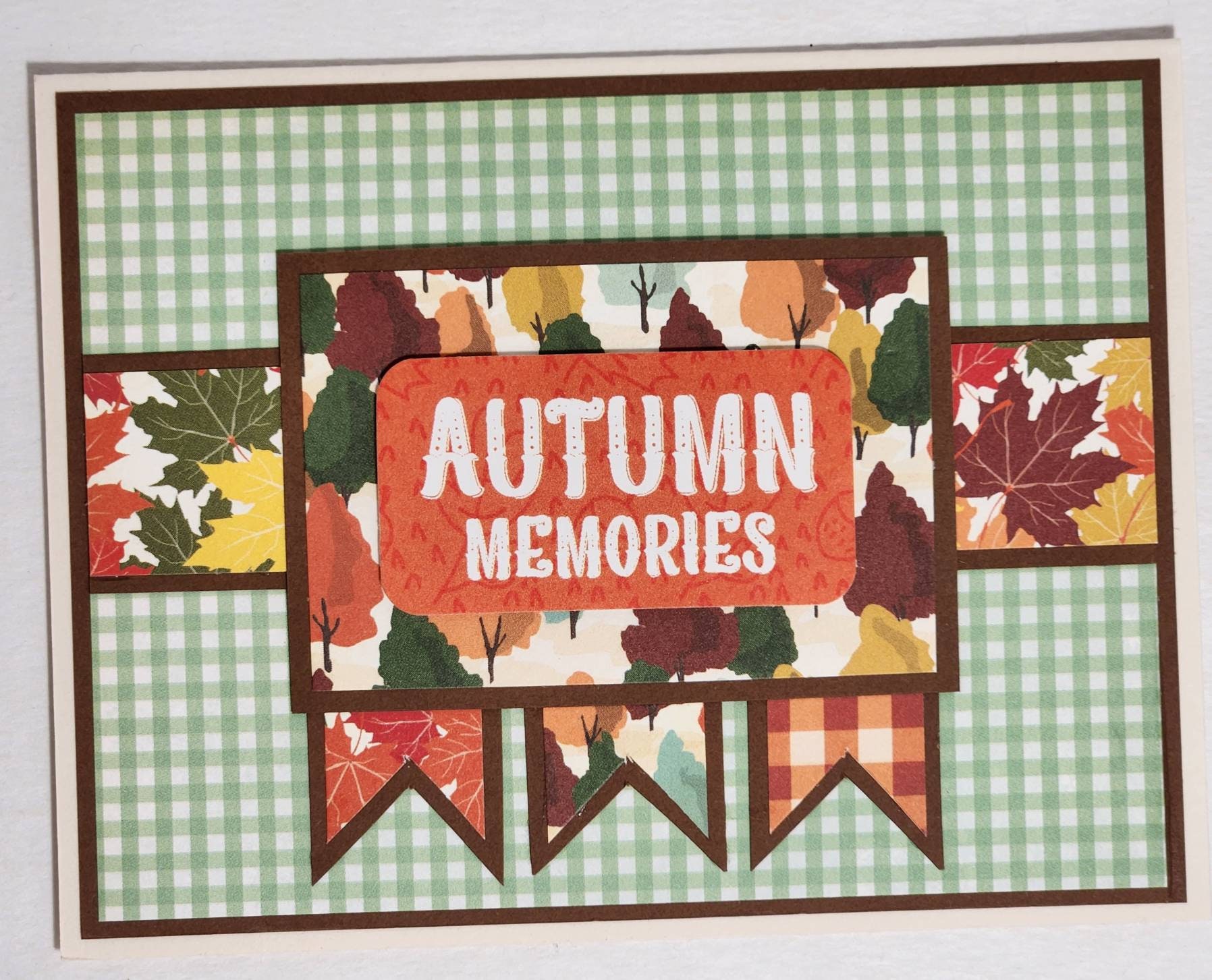 Handmade Fall Note Cards, Set of 6, Card Set, Note Cards, Thanksgiving ...