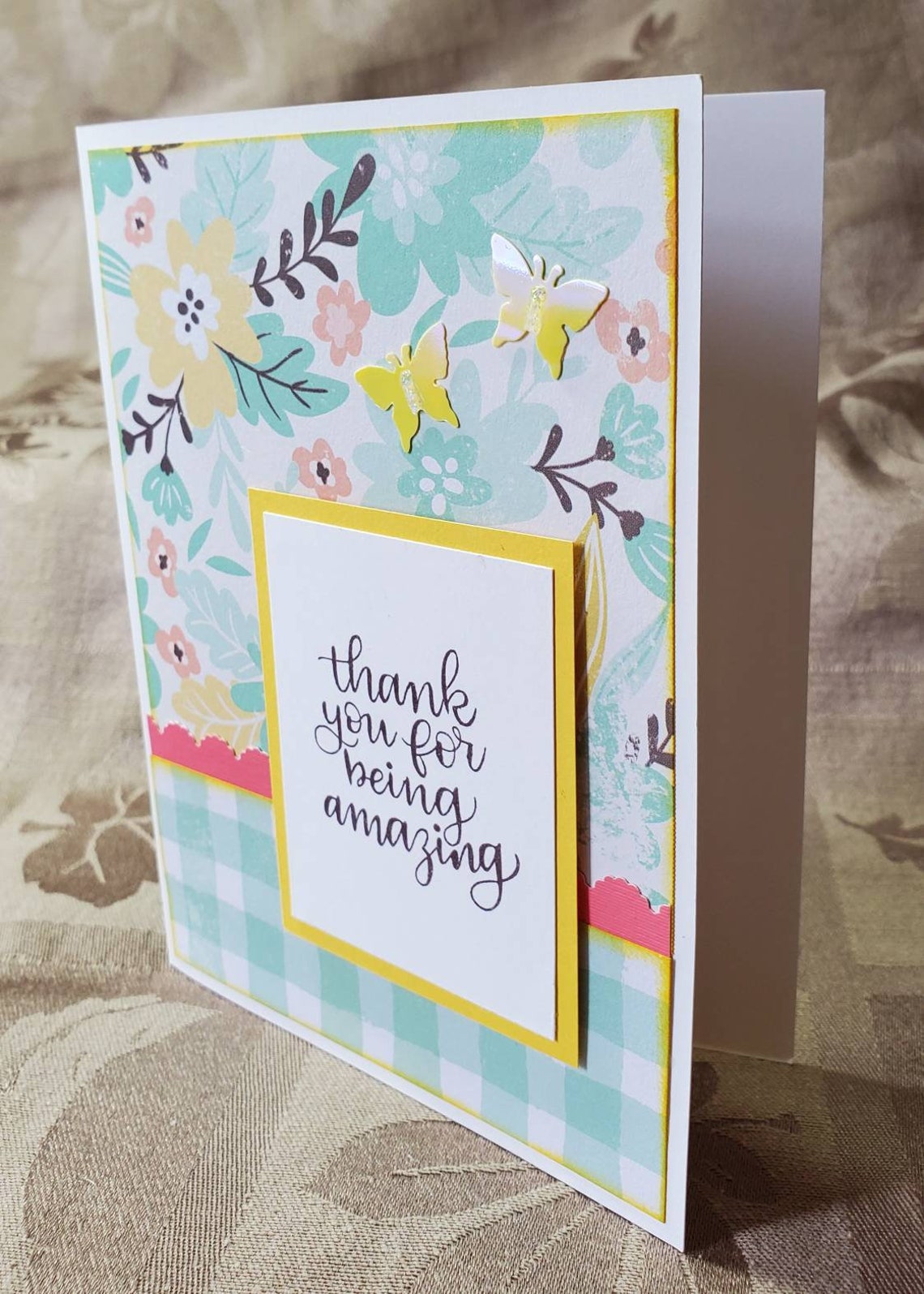 Inspirational Thank You Cards, Set of 3, Thinking of You, You Are