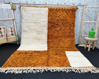Authentic Moroccan Rug, Azilal rug, Moroccan rug Hand knotted - Beni ourain rug - all wool berber rug - Custom rug - handmade rug