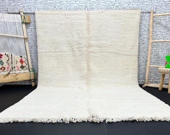 Handmade Beni Ourain Rug: Authentic Moroccan Berber Rug