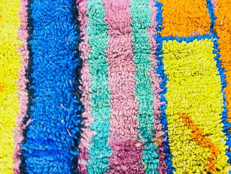 LARGE RUGS Unique Artistic Moroccan Rug Handmade Berber Rug Tribal