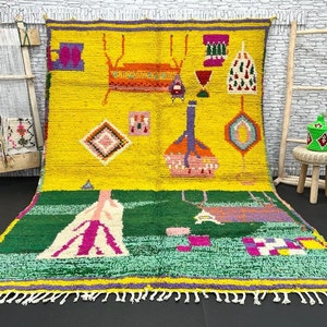 Custom Boujad Rug: Authentic Berber Moroccan Rug