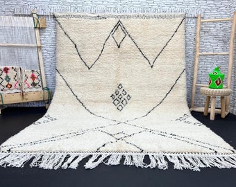 Beni Ourain Teppich - Handgewebter Berber Teppich im Boho Style