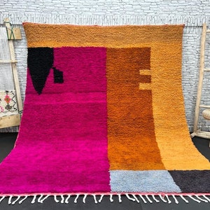Custom Boujad Rug: Authentic Moroccan Berber Carpet