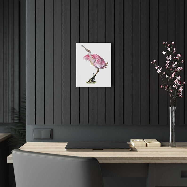 Rosie Roseate Spoonbill Acrylic Print image 9