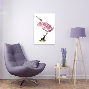 Rosie Roseate Spoonbill Acrylic Print image 5