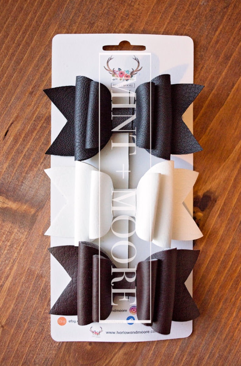 BUNDLE Bow Earring and Headband Card Holder Templates Etsy