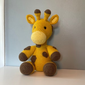 Large crochet Giraffe.