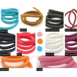House linen 100% cotton Dog leash without hand strap plastic-free extra light Tauleine Leadline different lengths image 7
