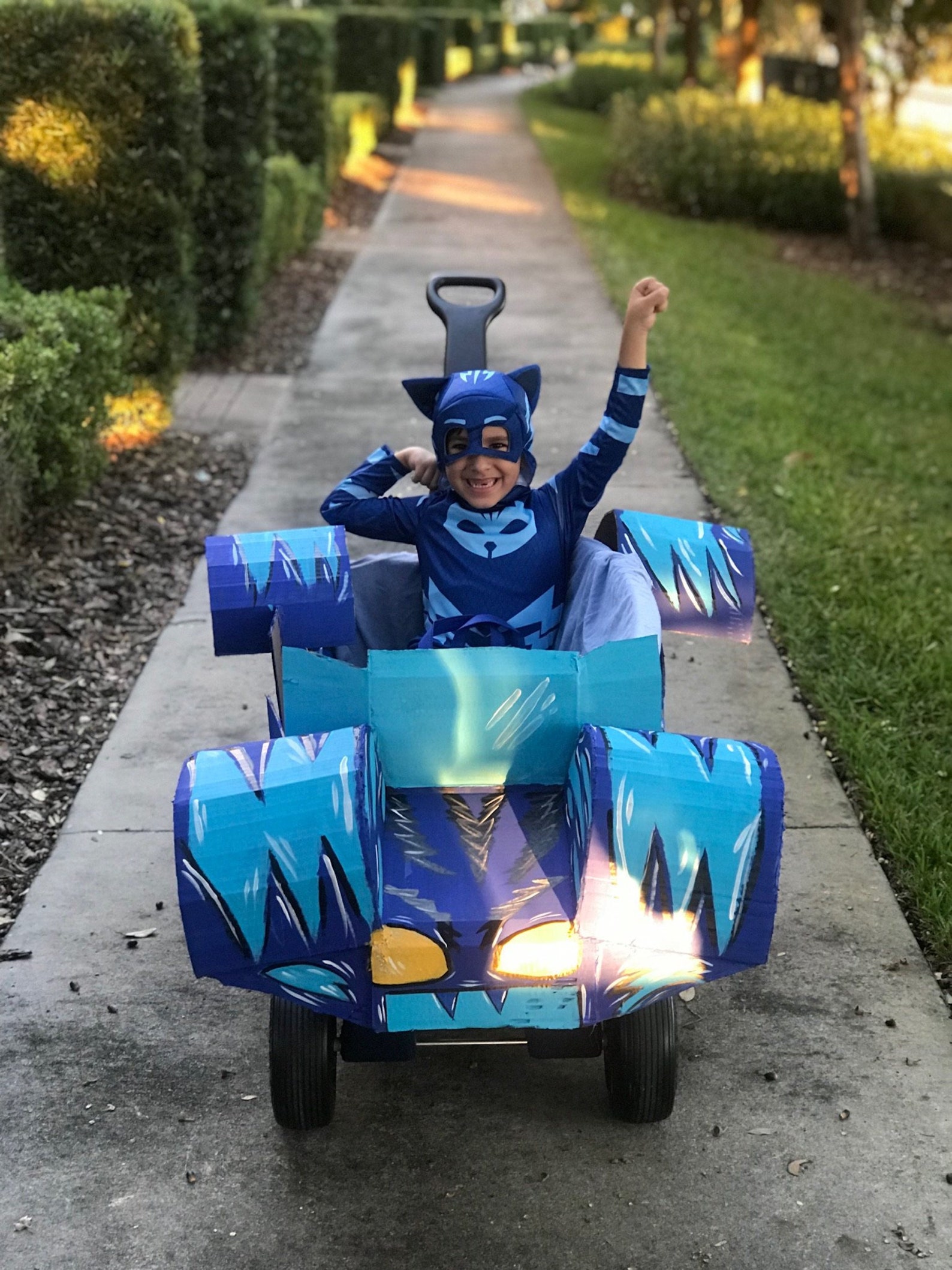 PJ Masks Cardboard Cat Car Wagon Cover