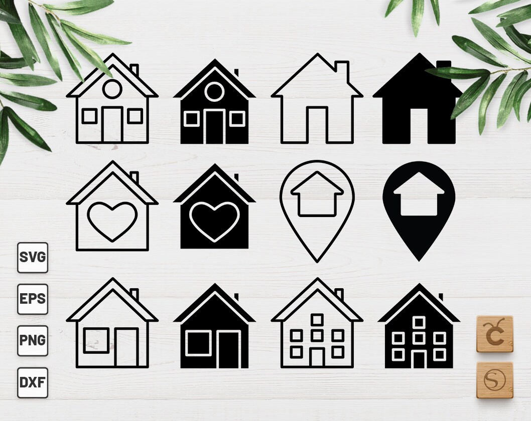 Real Estate Bundle Svg House for Sale Png Realtor design Etsy