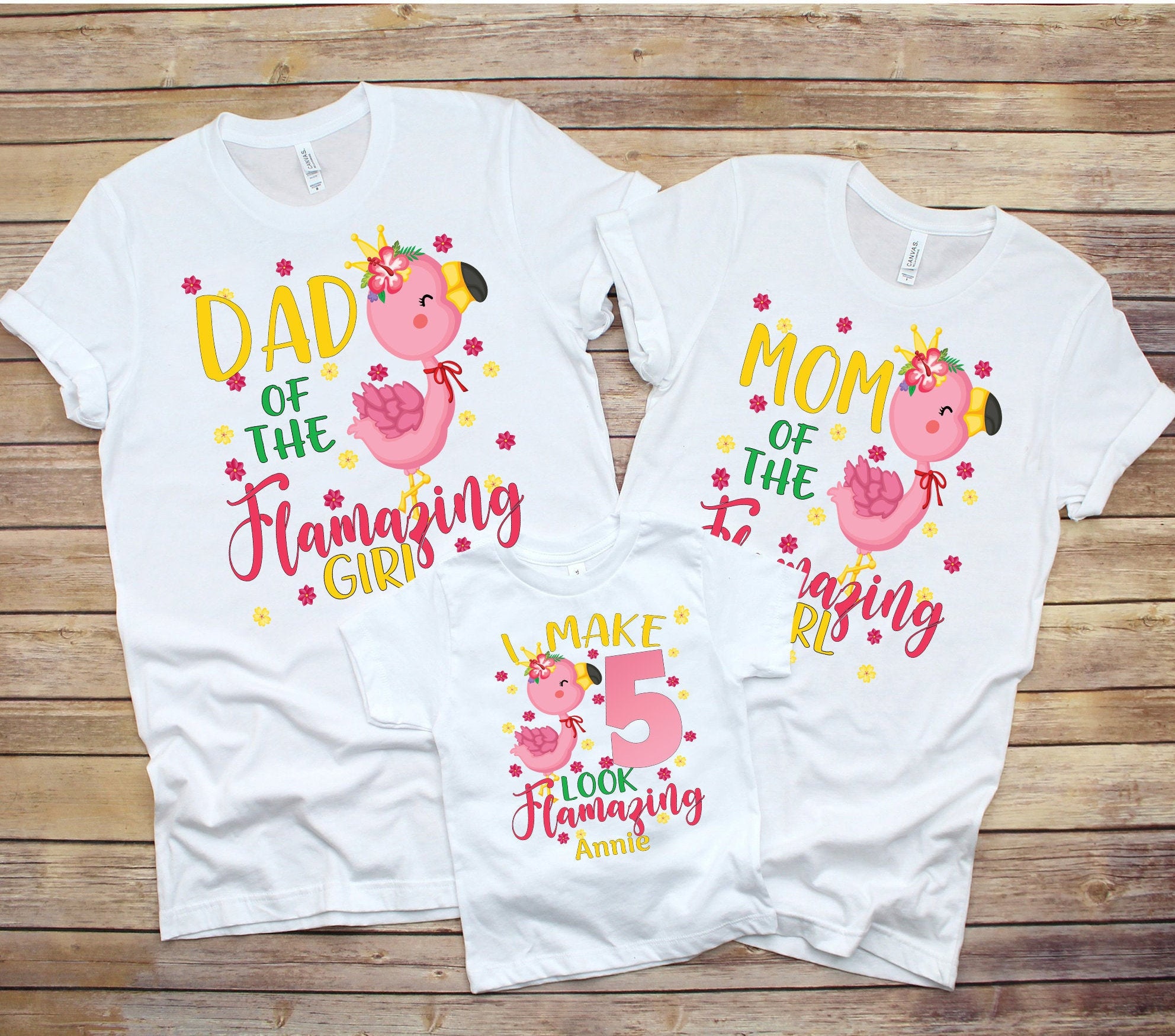 Flamingo Birthday Shirt Cute Flamingo 
