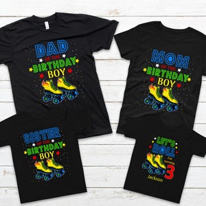 Skate Birthday Shirt, Rolling Skates, Skating Birthday Shirt, Roller Skate Outfit, Roller Skating Birthday,Roller Skating Shirt, Boy Skating