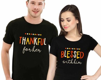 Thankgiving Couple Shirt Thanksgiving 