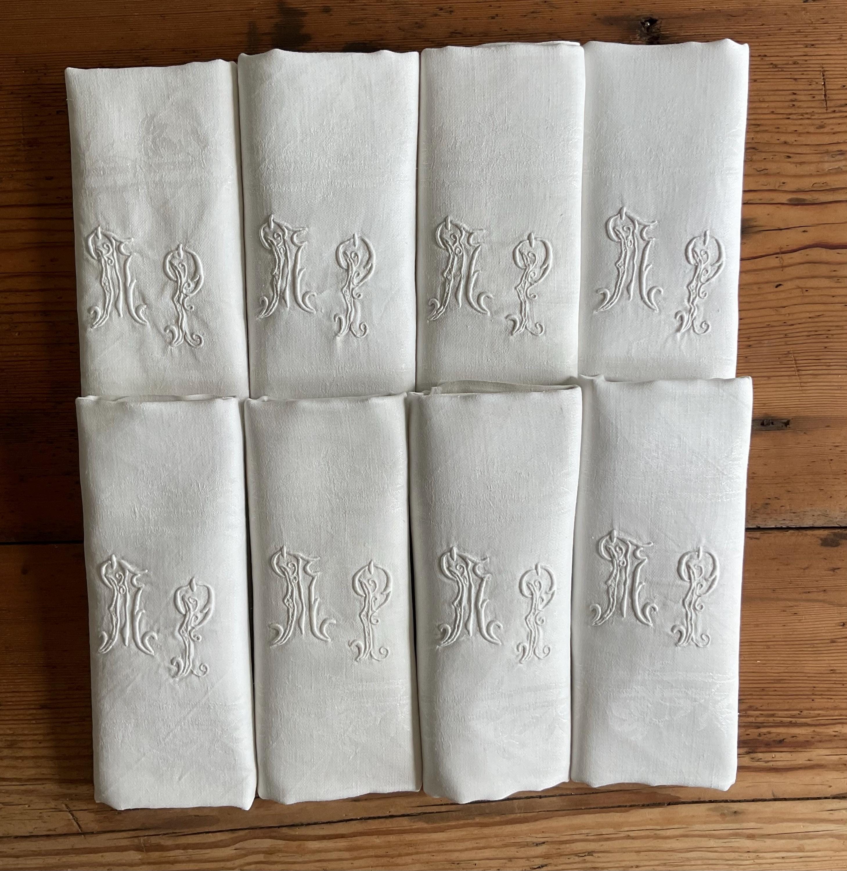 洋書 Monograms and Antique Linens MONOGRAMS and ANTIQUE LINENS