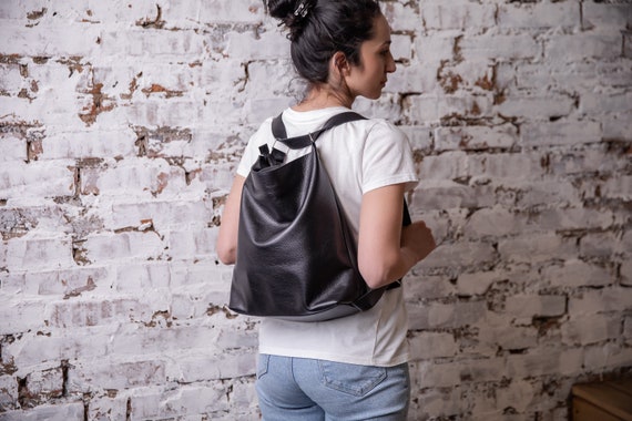 Leather Backpack Crossbody Convertible Backpack Purse Soft Grey Shoulder  Bag Hobo Handbag Travel Bag Handmade With Love - Etsy | Leather hobo  handbags, Leather hobo bag, Hobo handbags