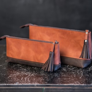 Astuccio personalizzato, astuccio in pelle, astuccio per penne in pelle, astuccio per matite in pelle, astuccio in pelle con cerniera, astuccio per penne in pelle
