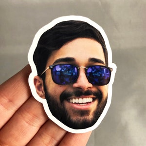 Office Party Face Sticker | Gift for Your Boss | Boss Birthday Party ...