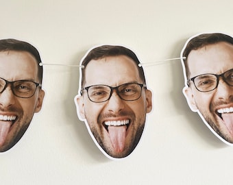 Custom Face Banner for Bachelorette/Bachelor Parties