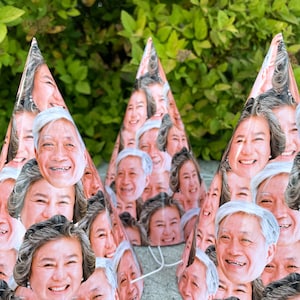 Grandparent Custom Party Hat for 70th 75th 80th 85th 90th 95th 100th Birthday Party