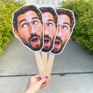 Printable Face Stick + Written Guide on How to Make Them, This is a printable Product and Nothing will be Shipped by Mail