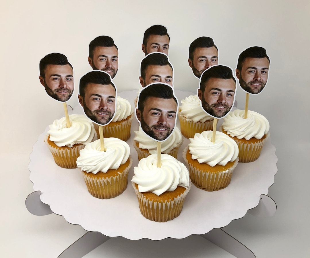 Bachelor Party Cupcake Toppers Custom Cupcake Toppers Party Decorations ...