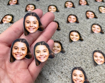 Bat Mitzvah Party Table Decorations, Custom Face Confetti