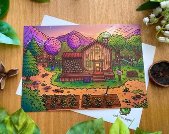 Stardew Valley 'New Beginnings' Art Print (A5)