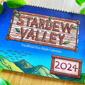 Kalender 2024 Stardew Valley Fan Made Wandkalender - Etsy.de