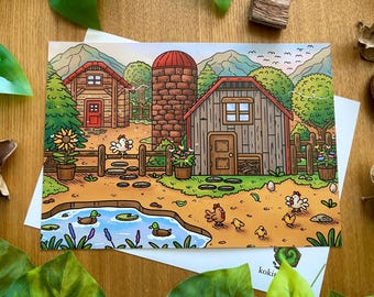 Chicken Coop - Stardew Valley Art Print (A5)