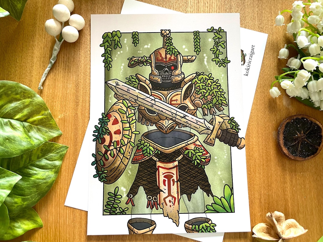 Hero's Shade - Twilight Princess Art Print (A5) - Etsy
