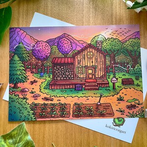 Stampa artistica "Nuovi inizi" di Stardew Valley (A5)