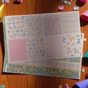 Weekly Planner Sticker Kit Vertical Erin Condren Classic Happy Planner