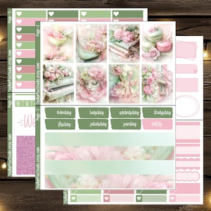 Fantasy Weekly Planner Sticker Kit Vertical Erin Condren Classic Happy Planner
