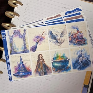 Weekly Planner Sticker Kit Vertical Erin Condren Classic Happy Planner