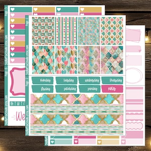 Weekly Planner Sticker Kit Vertical Erin Condren Classic Happy Planner