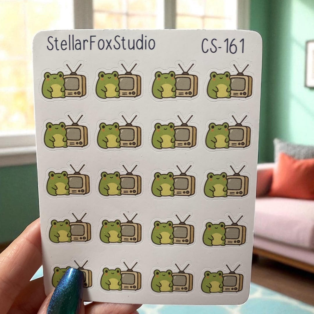 TV Character Planner Stickers - Etsy