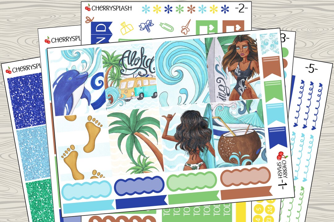 Vertical Planner Sticker Weekly Kit a La Carte Erin Condren Classic ...