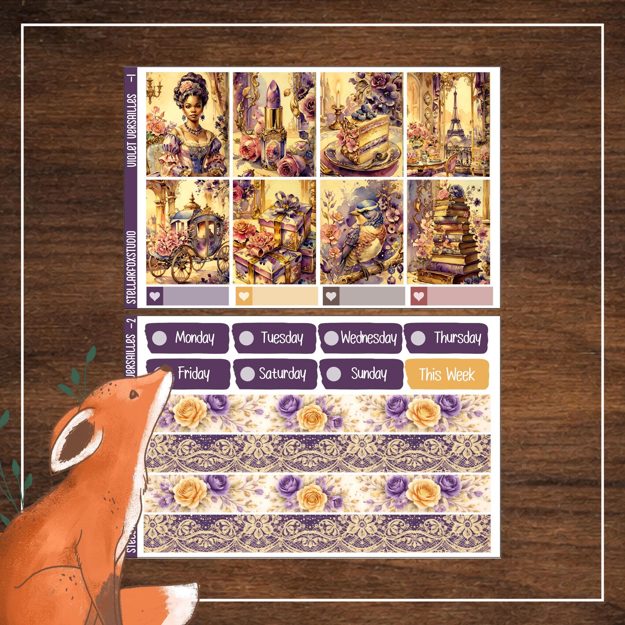 Summer Weekly Planner Sticker Kit Vertical Layout Erin Condren Classic ...