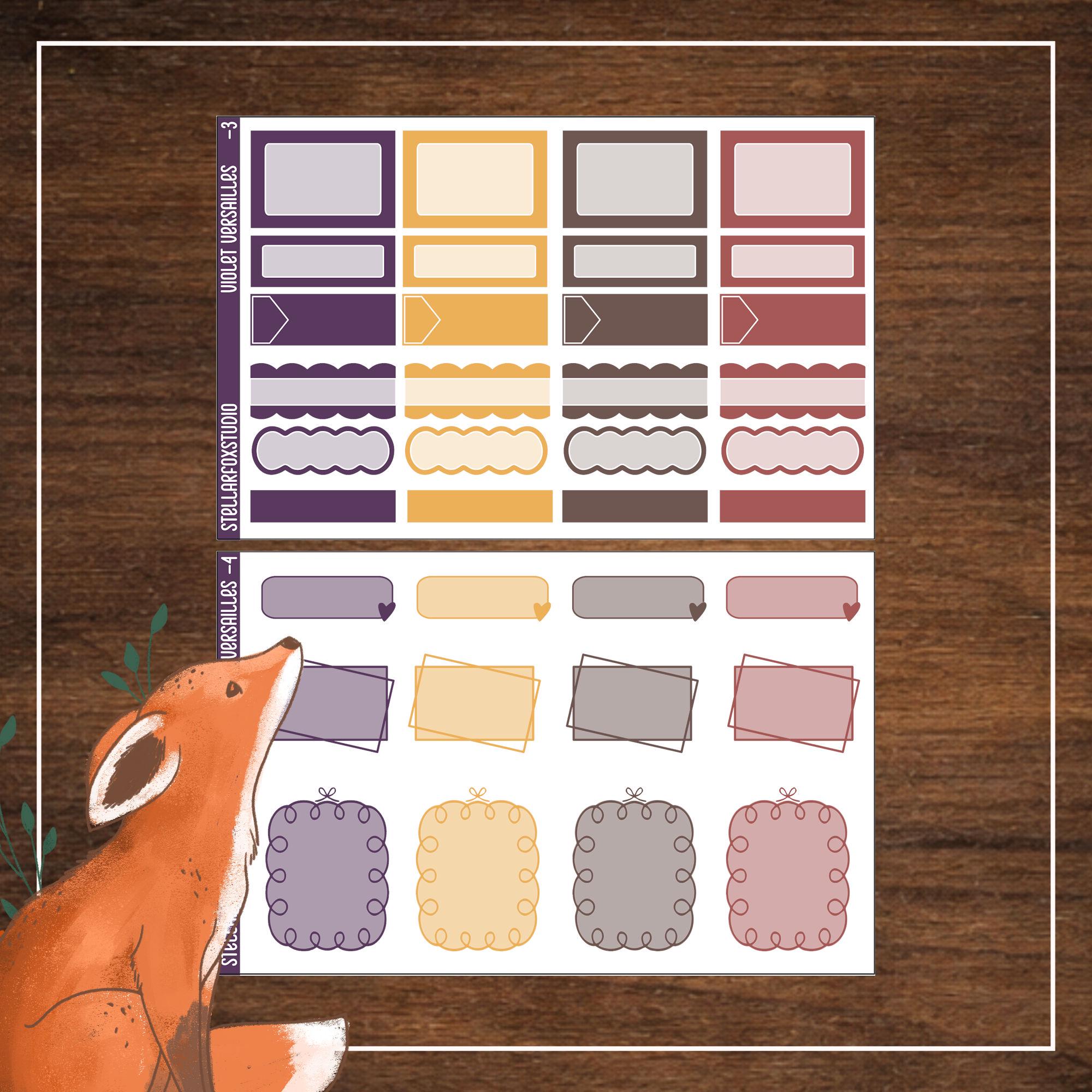 Summer Weekly Planner Sticker Kit Vertical Layout Erin Condren Classic ...