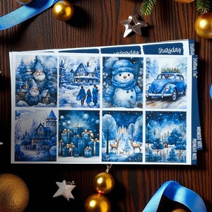 Christmas Weekly Planner Sticker Kit Vertical Classic Happy Planner Erin Condren