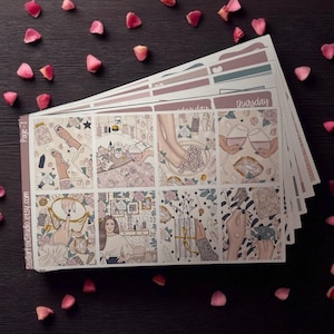 Weekly Planner Sticker Kit Vertical Erin Condren Classic Happy Planner