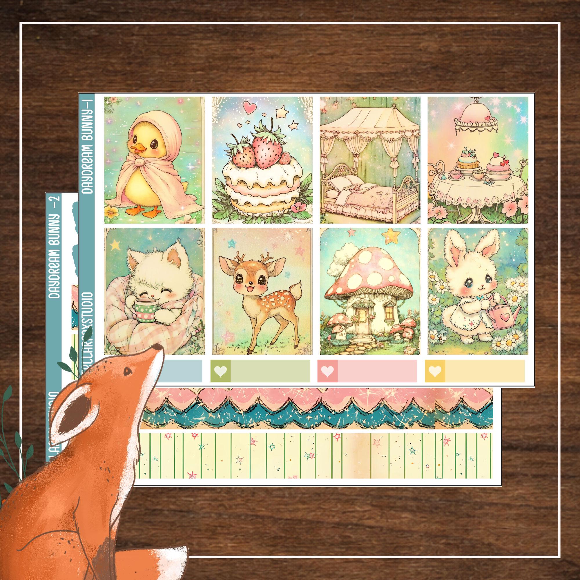 Spring Weekly Planner Sticker Kit | Stickers for Erin Condren & Happy ...