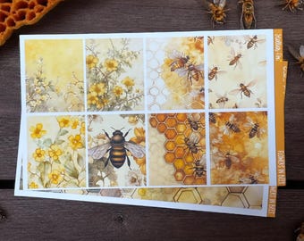 Summer Weekly Planner Sticker Kit , Vertical Sticker Kit , Planner Stickers